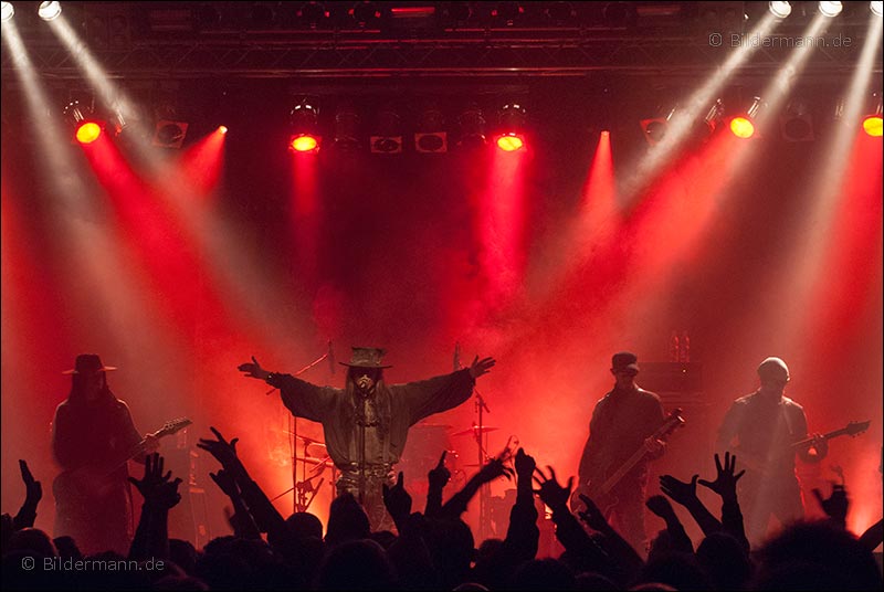 Bildtitel: " Fields of the Nephilim" at " Ballroom Passions Festival 2012 ", location: " Reithalle Dresden "